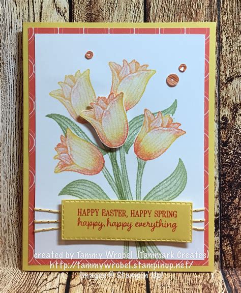 Stampin Up Timeless Tulips Artofit