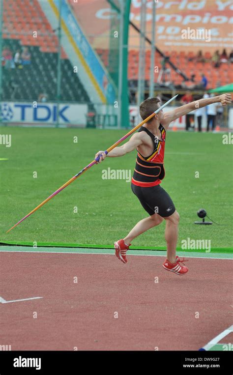 Student Athlete Training Javelin Hi Res Stock Photography And Images