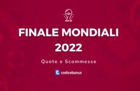 Quote Scommesse Finale Mondiali Pronostici Risultato Esatto