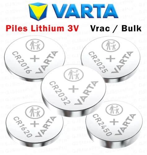 Piles Bouton Varta Cr Cr Cr Cr Cr Cr Cr