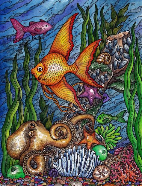 under the sea drawing 6
