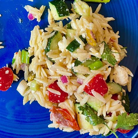 Mediterranean Orzo Salad Kim Nick