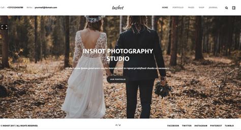 The 30 Best Photography Website Templates