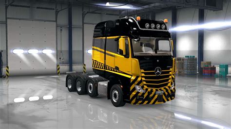 Mercedes Heavy Cargo Skin Mod V1 Ets2 Euro Truck Simulator 2 Mod