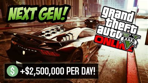 GTA 5 Online Get Easy Money 2 5 Million FAST Every Day GTA 5 Next