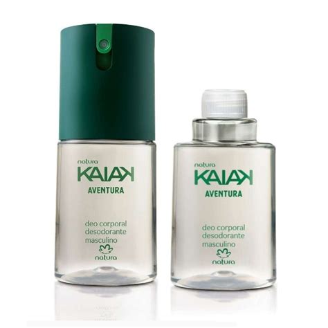 Kit Desodorante Kaiak Aventura Refil 100ml Natura Cosméticos Deo