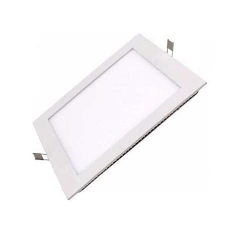 Artefacto Led De Embutir Cuadrado W Luz Fria Life Lh Barraca