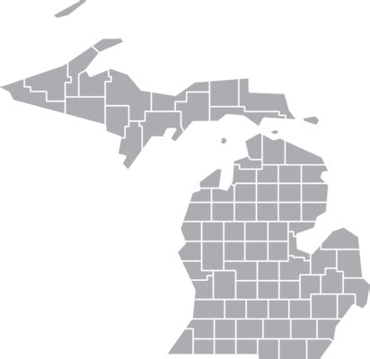 Michigan Outline PNGs for Free Download