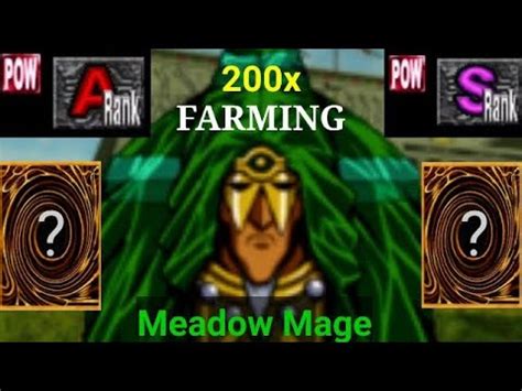 Yugioh Farming Meadow Mage 200x Yu Gi Oh Forbidden Memories 1080p HD