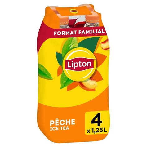 Livraison Domicile Lipton Ice Tea Saveur P Che X L