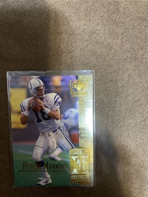 Upper Deck Century Legends Peyton Manning For Sale Online Ebay