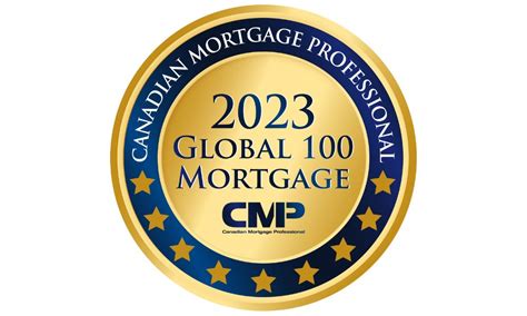 2023 Mortgage Global 100 Canadian Mortgage Professional