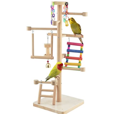 Buy Guanlant Bird Playground Large Op Parrots Play Gyms Parakeets Play