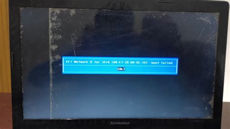 Efi Network 0 For Ipv4 Ipv6 Boot Failed Lenovo Boot Failed New Idea