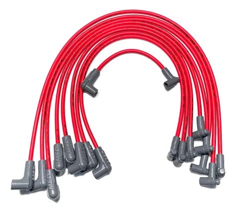 Cables De Bujias Msd Mm Chevrolet Carbu P Pro Billet Env O Gratis