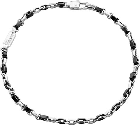 Мужской браслет цепь из белого золота Zancan KB002B-N — купить в ...