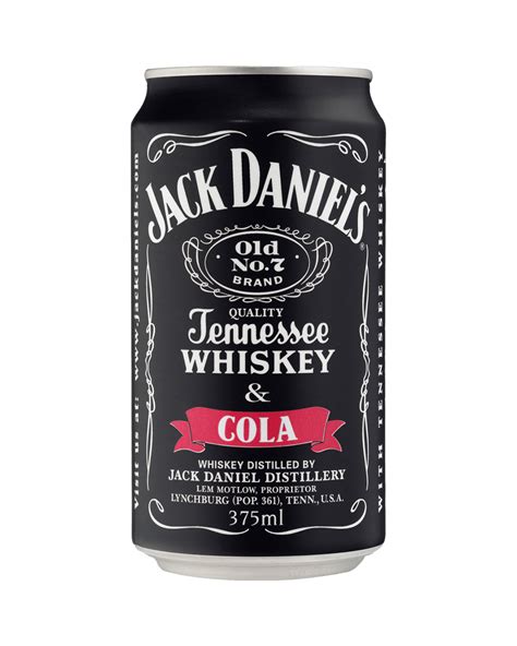 Buy Jack Daniel S Double Jack Cola Cans 10 Pack 375ml Online With