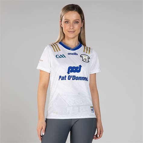 Women S Clare Gaa Commemoration Jersey White Oneills