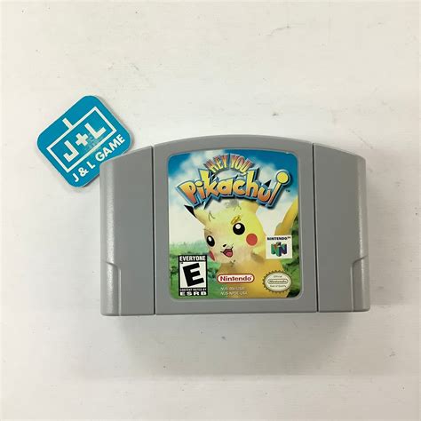 Hey You, Pikachu! - (N64) Nintendo 64 [Pre-Owned] – J&L Game