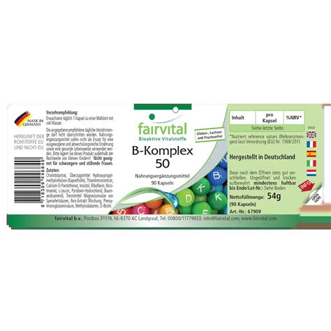 Fairvital Bioaktive Vitalstoffe Nahrungserg Nzungmittel