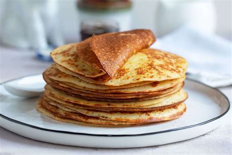 Crêpes sans gluten et sans lactose la recette parfaite pour tout le