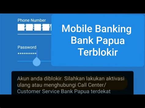 Cara Mengatasi Mobile Banking Bank Papua Yang Terblokir Youtube