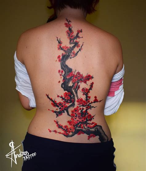 Pin by Avi Campbell on Tatoo's | Cherry tree tattoos, Tree tattoo ...