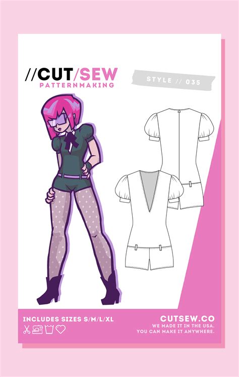 Gem Stone Cosplay Sewing Pattern Cutsew Cutsew Patternmaking