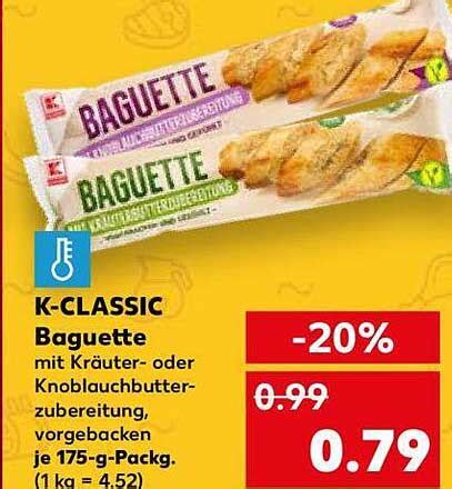 K Classic Baguette Angebot Bei Kaufland Prospekte De