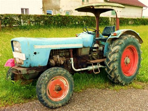 Old Eicher Königstiger tractor from 1970 with 50 hp More antique