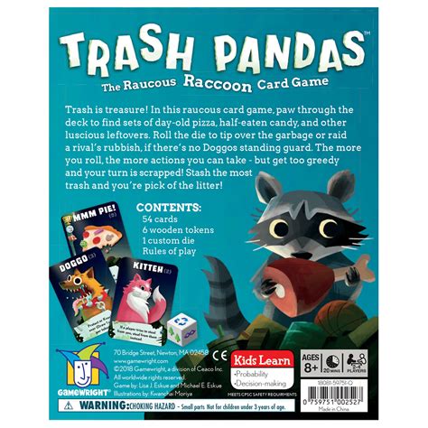 Trash Pandas Card Game - Puzzles & Games - Hallmark