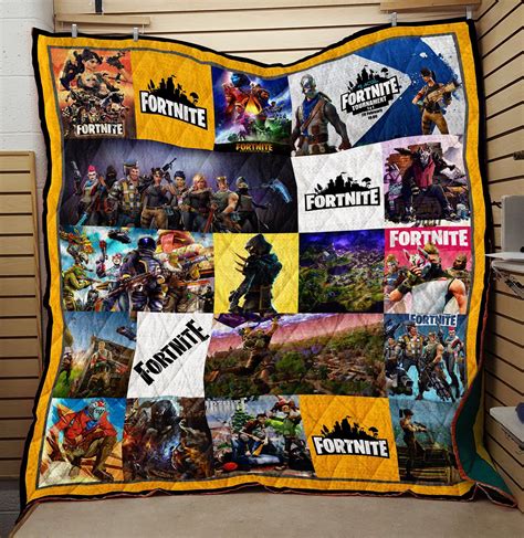 Fortnite Blanket Quilt Blanket Designs Quilt Blanket Custom Quilts