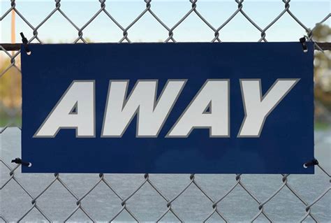 Custom Baseball Dugout Signs – Rectangular 22″x12″ - CourtHarbor