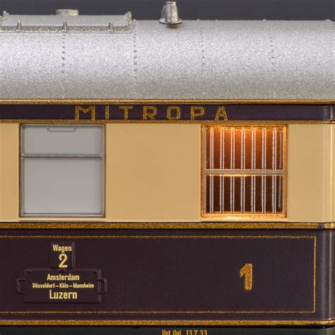 Rheingold Express Train Coach Set Drg Set Of H