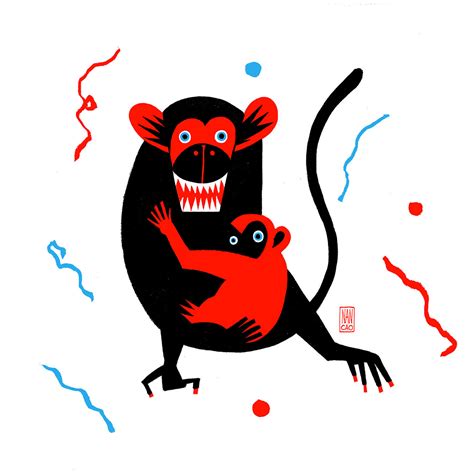 Monkey On Behance