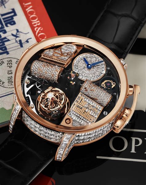 Jacob Co Rose Gold Case New Launch The Godfather Baguette Diamond