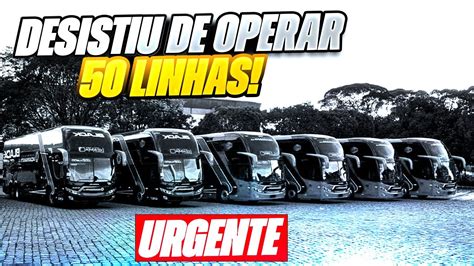 Urgente Empresa Desiste De Operar Linhas De Transporte