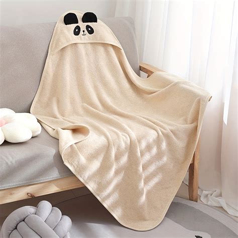 Baby Bath Towel Cotton Plus Thickened Hooded Bath Towel 0 3 Temu