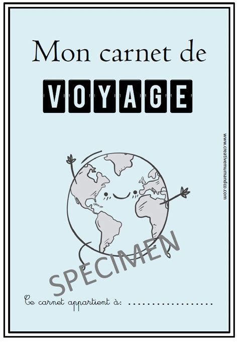 Pdf Carnet De Voyage Pour Enfant Ludique Et P Dagogique Compl Ter