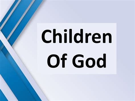 Children Of God – North Second Street Church of Christ