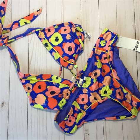 Bar III Swim Nwt Bar Iii Floral Bikini Poshmark