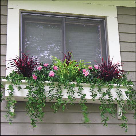 Filling Window Boxes with Artificial Outdoor Plants - Artificial Plants ...