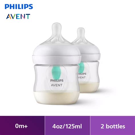 Philips Avent Bottle Natural Response With Airfree Vent 125ml 4oz Twin