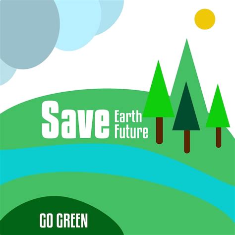 Premium Psd A Sample Poster For Environment Conservation And Planet