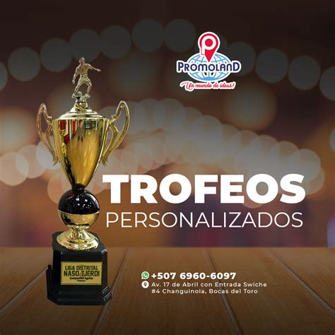 trofeos Personalizados Promoland Panamá