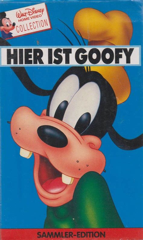 Hier Ist Goofy Nein Disney Video Database