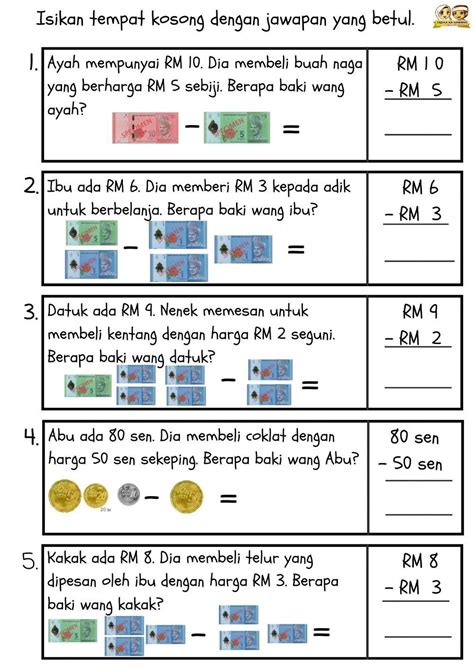 The Worksheet For Adding Money To Different Countries