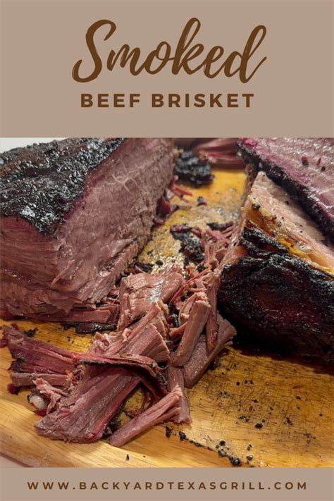 Texas Style Smoked Beef Brisket