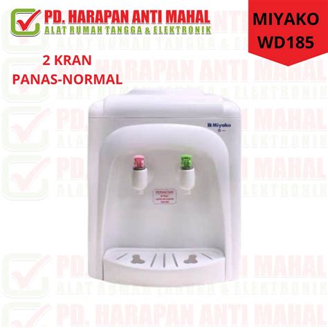 Jual Dispenser Miyako WD DISPENSER MIYAKO KRAN HOT NORMAL Indonesia Shopee Indonesia