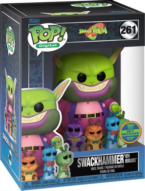 Figurine Pop Space Jam 261 Pas Cher Swackhammer Avec Nerdlucks